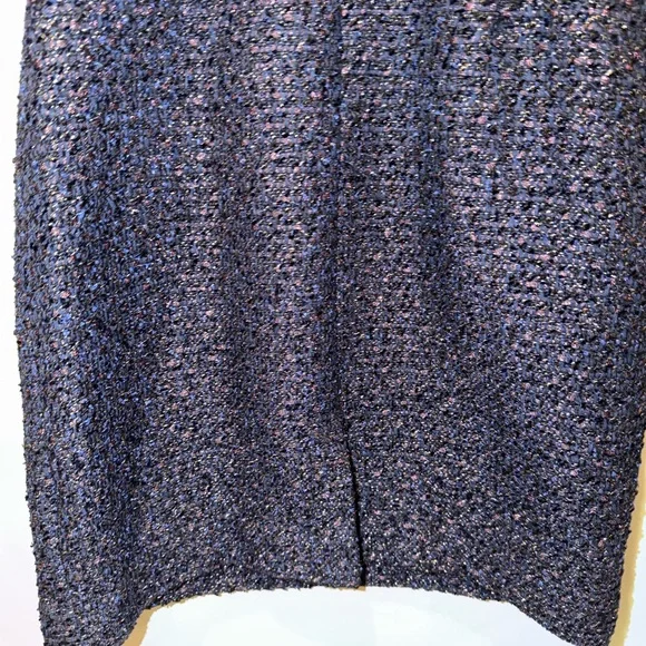 J Crew Tweed Constellation Sparkle Shift Dress Size 16 - Picture 12 of 14